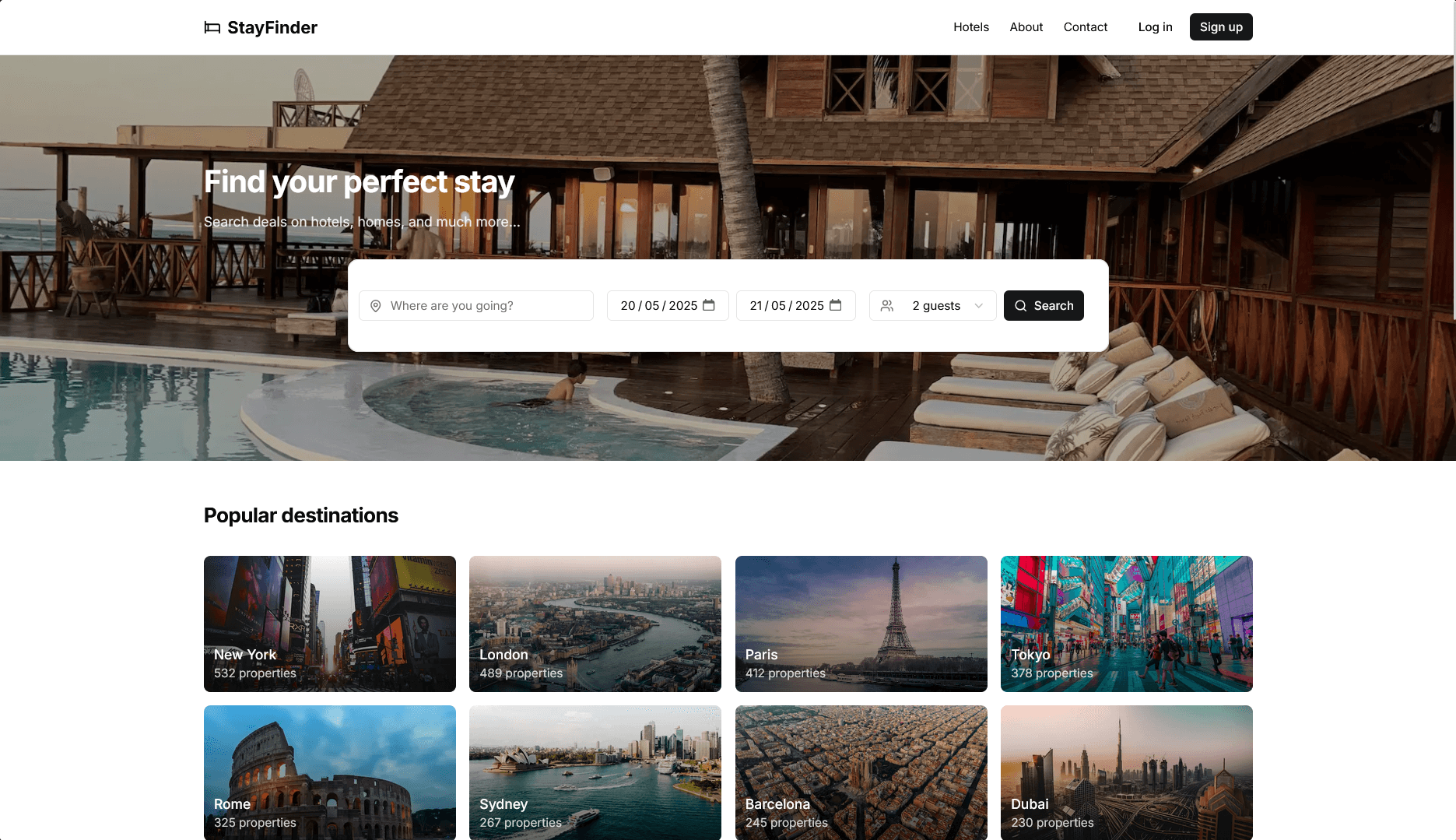 StayFinder